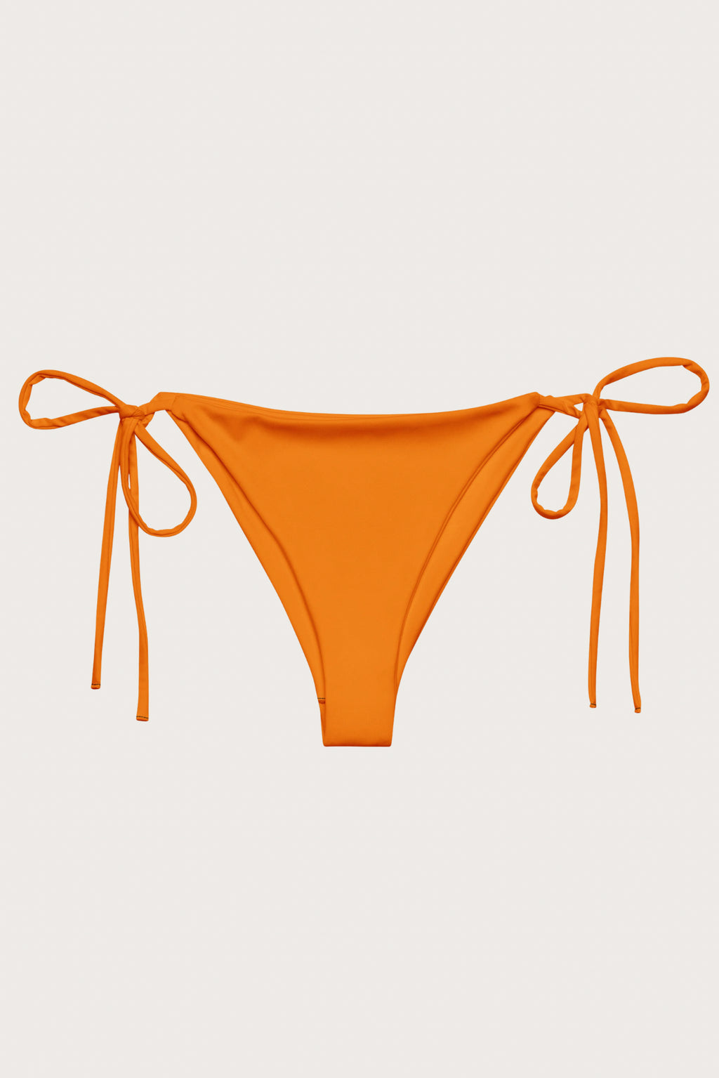 Orange String Bikini Bottom