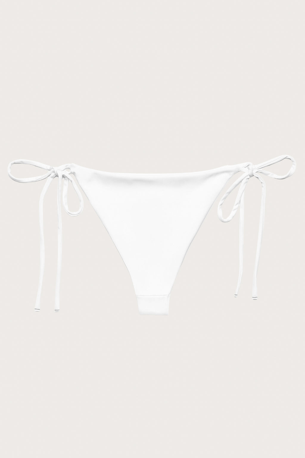 White String Bikini Bottom