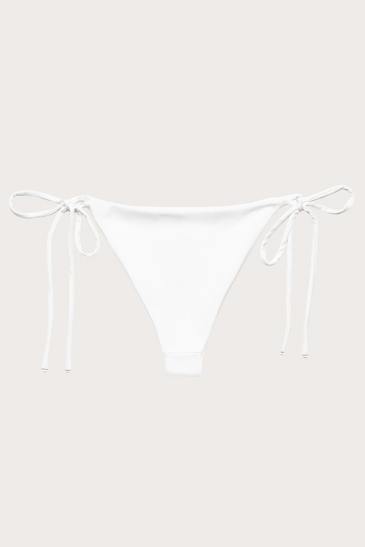 White String Bikini Bottom