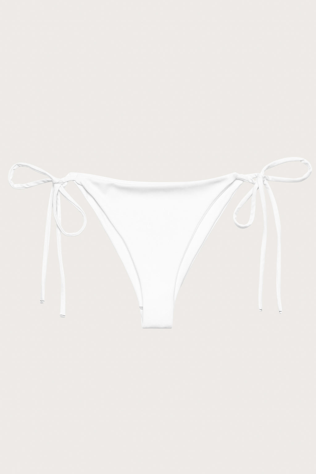 White String Bikini Bottom