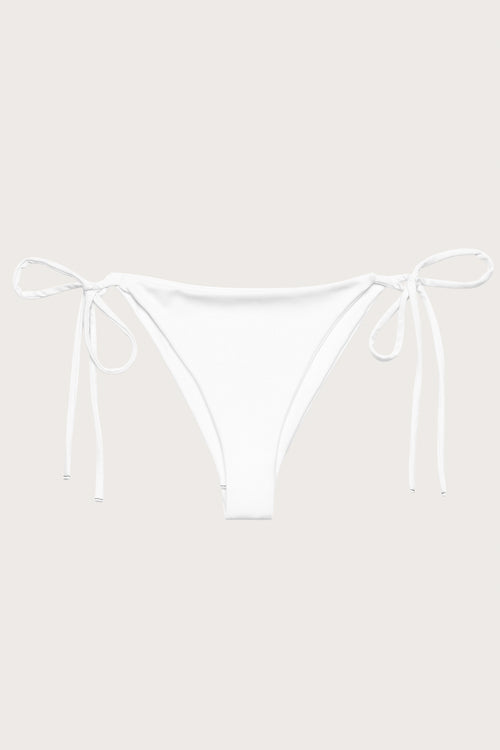 White String Bikini Bottom