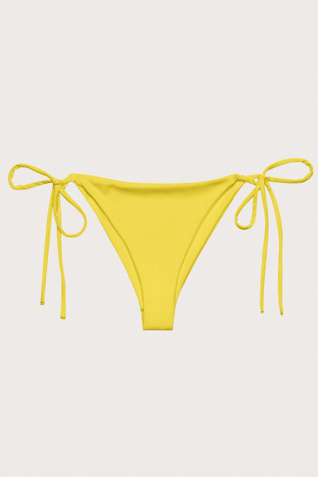 Yellow String Bikini Bottom