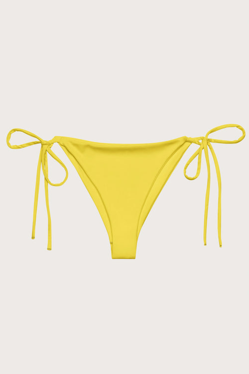 Yellow String Bikini Bottom