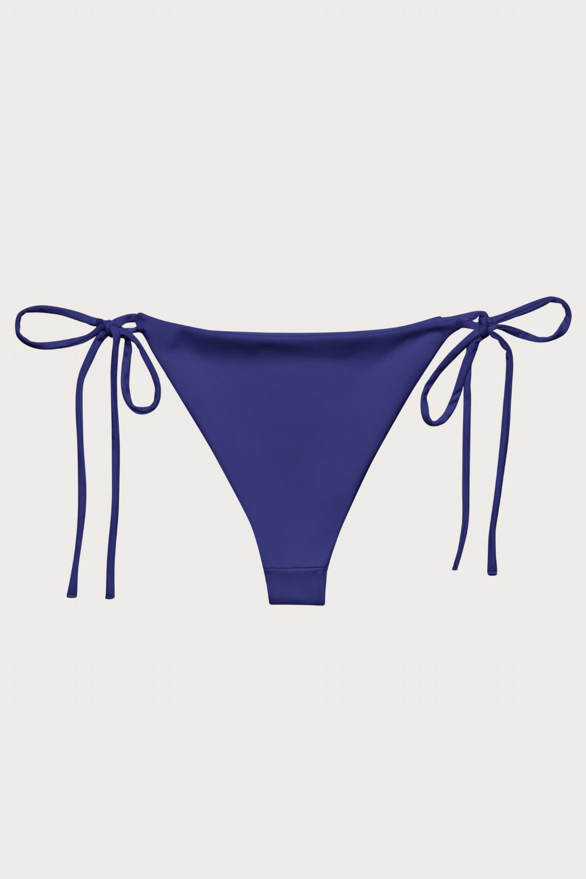 Blue String Bikini Bottom