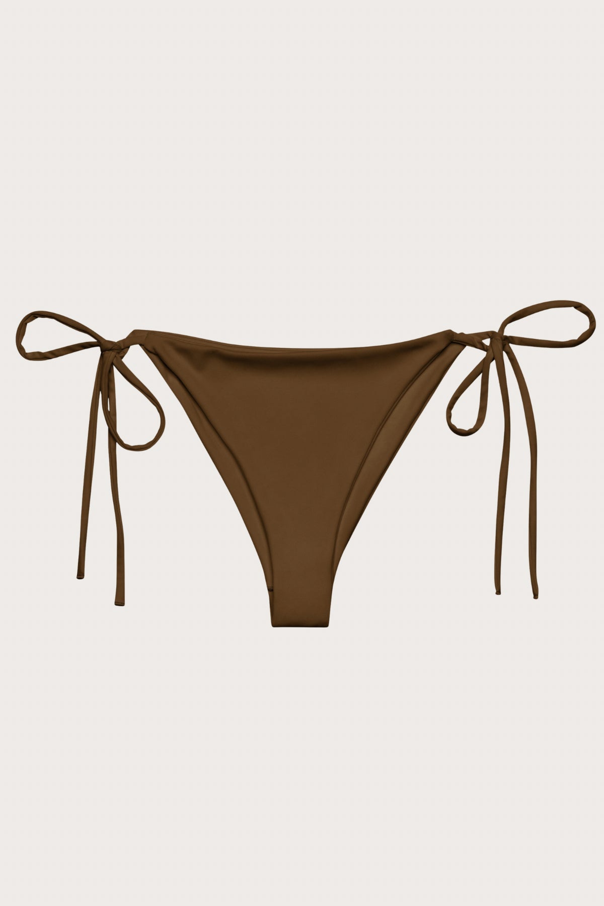 Brown String Bikini Bottom