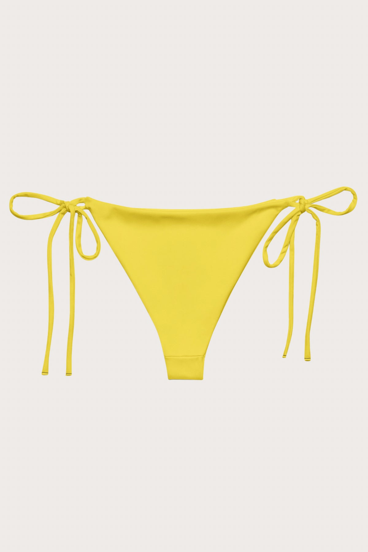 Yellow String Bikini Bottom