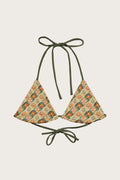 Olive Oasis Bikini Top