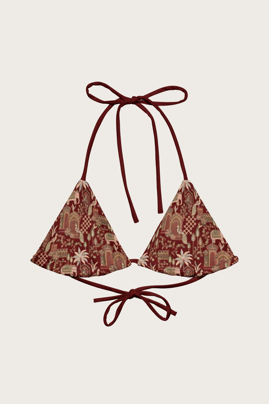 Royal Safari Bikini Top