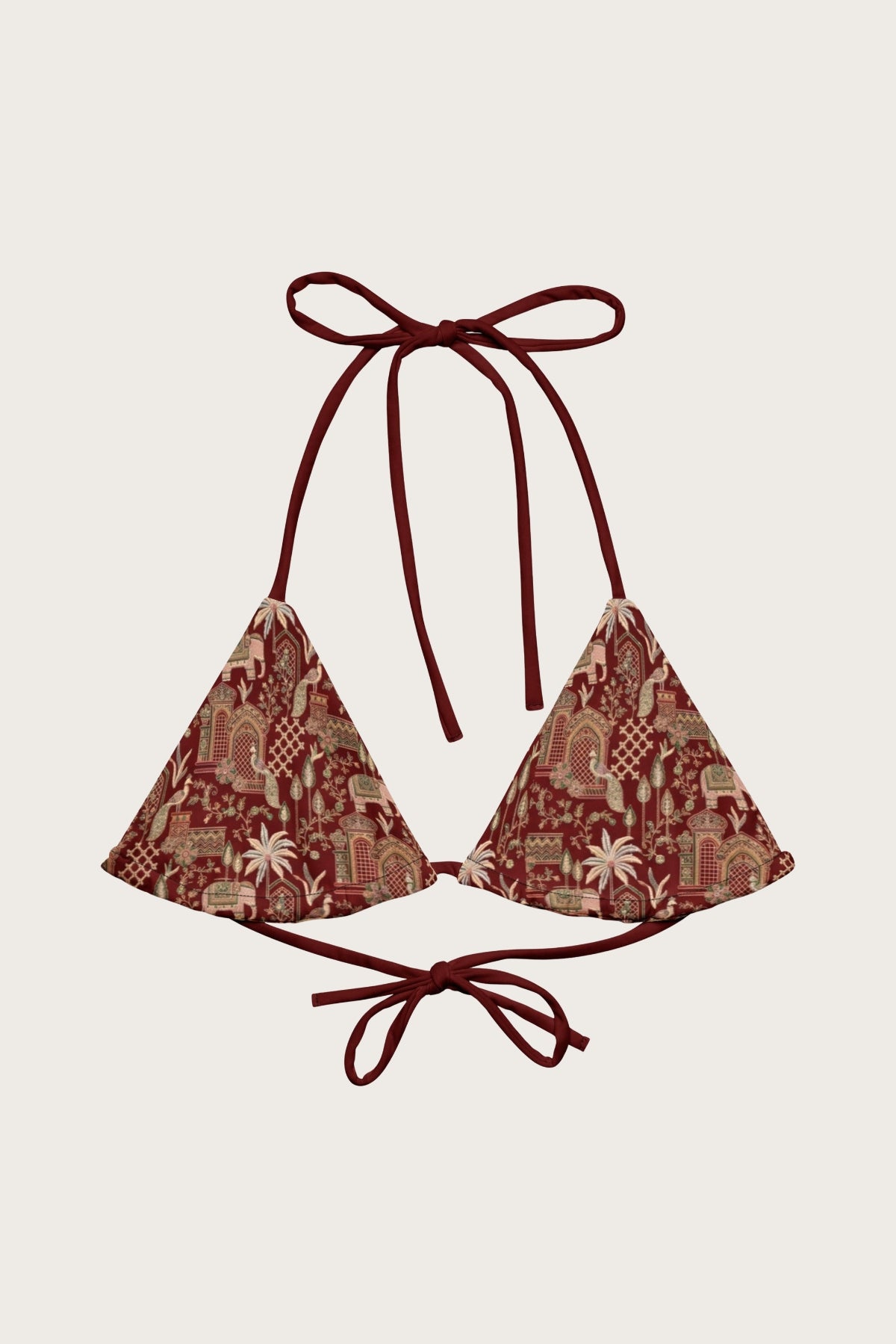 Royal Safari Bikini Top