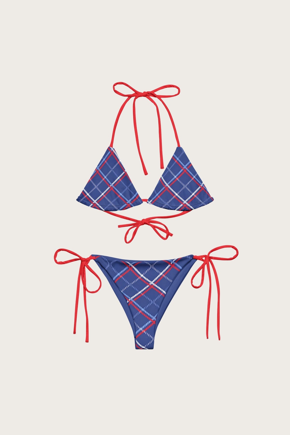 Tartan Tease Bikini Set